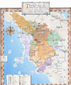 Map of Tuscany, 1300