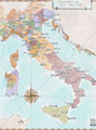 Map of Italy, 1300