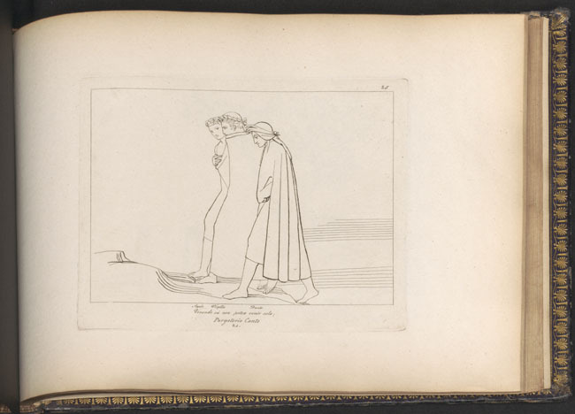 Flaxman, Statius, Dante, Virgil