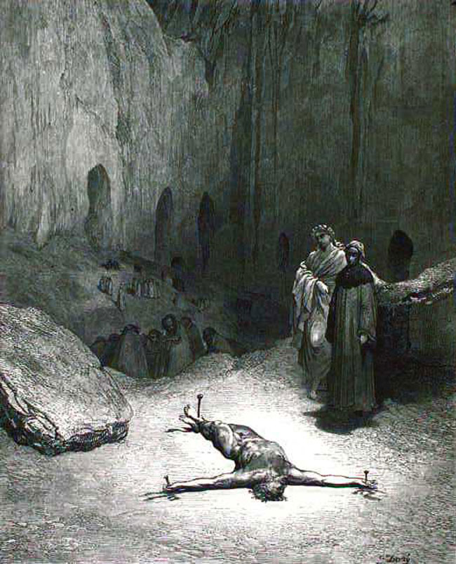 Doré, Caiaphas