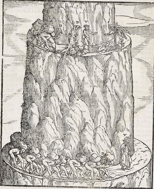 Vellutello, Pride punished
