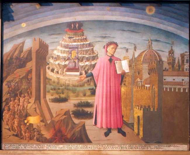 Domenico di Michelino, Dante 