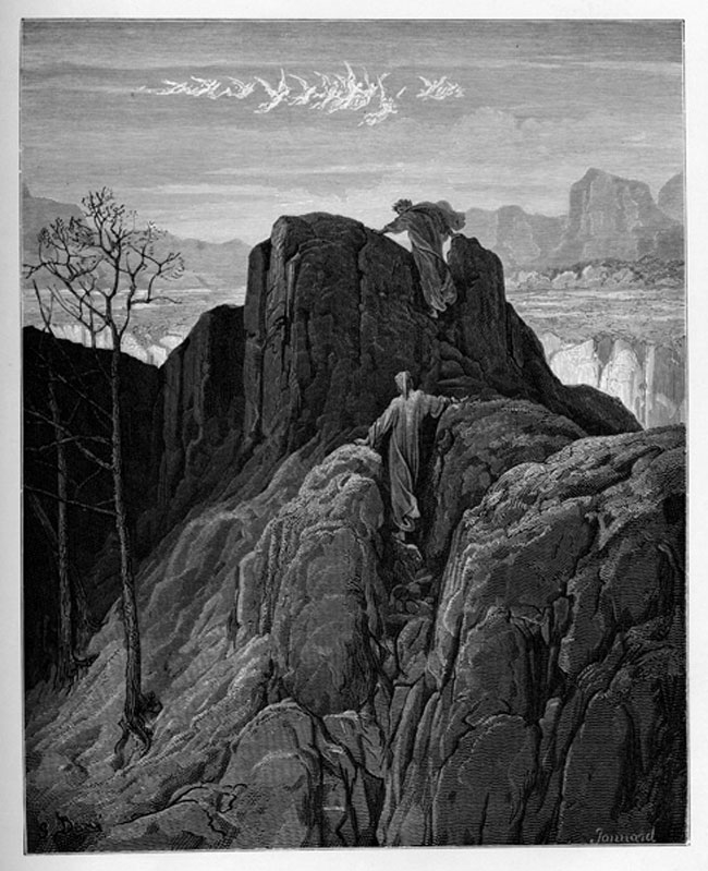 Doré, Mountain ascent