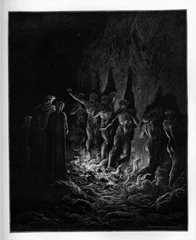 Doré, Punishment of Lustful
