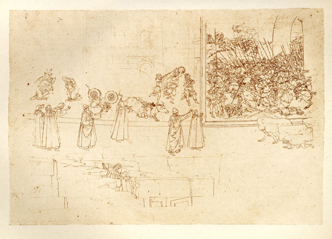 Botticelli, Bas reliefs