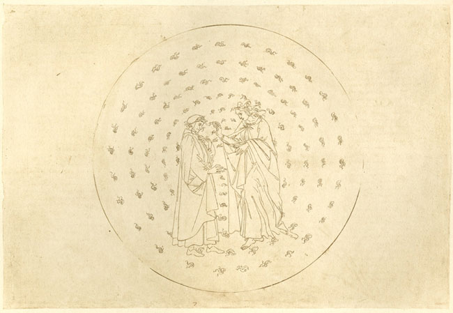 Botticelli, Beatrice on sin