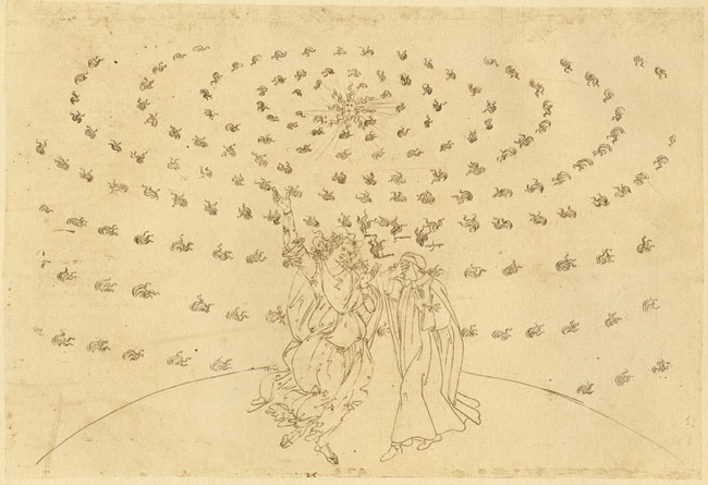 Botticelli, Dante on love